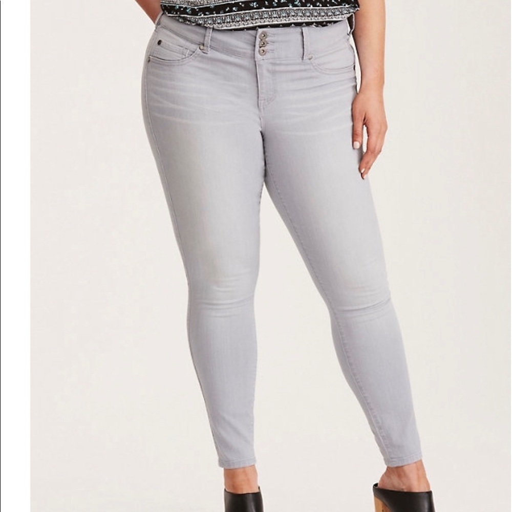 Torrid Light Grey Jegging
